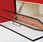 下翻滑動支撐YS317-D效果圖