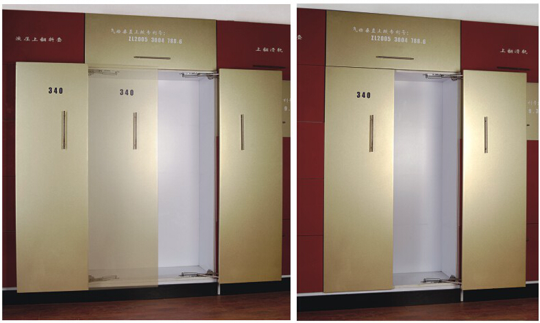 氣動平移門支撐YS340效果圖